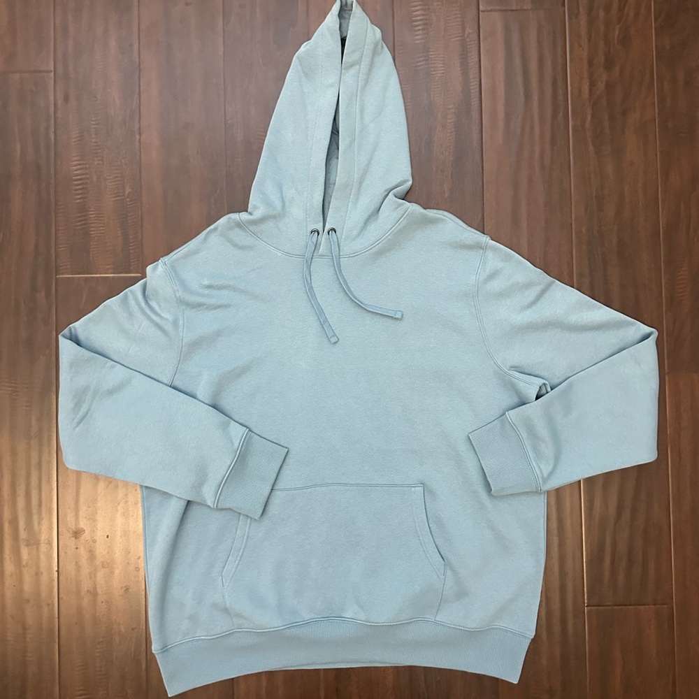 Goodfellow Light Blue Fleece Hoodie